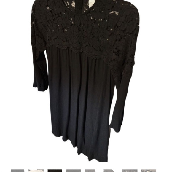 H&M black dress size 4 - Picture 3 of 8